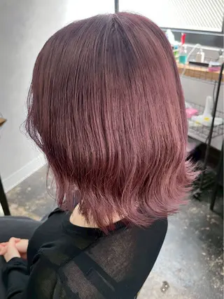 セミロング カラー ハイトーン/韓国風/ 艶髪/吉祥寺のヘアスタイル