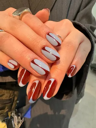 ネイル AOI✩⡱ y2kネイルのネイルデザイン