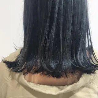 ミディアム カラー NEWI 京橋 【yoko】のヘアスタイル