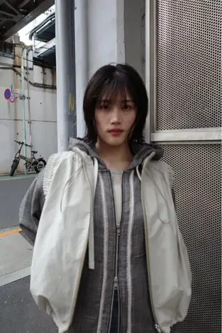 ショート カラー juno所属・ボブ/パーマ/透明感 カラー　善方浩貴のヘアスタイル