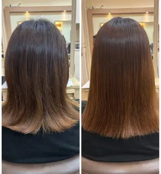 セミロング アルターリール ／佐野のヘアスタイル