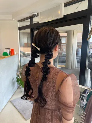 ヘアアレンジ 前川 瑞希のヘアスタイル