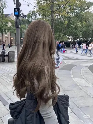 ロング カラー 韓国／大宮／レイヤー 🤍AYA🤍のヘアスタイル