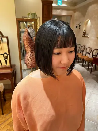 ショート 田内 満里奈のヘアスタイル
