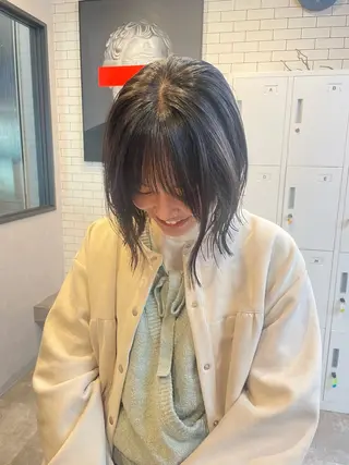 ショート カラー いなみね はるきのヘアスタイル