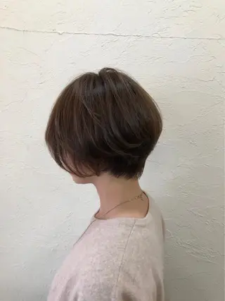 ショート カラー 出村谷 雄太のヘアスタイル