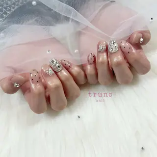 ネイル trunc nail 🌻宮下🌻のネイルデザイン