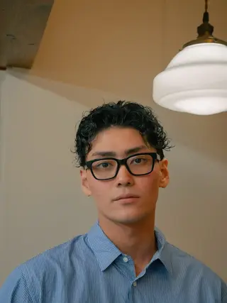 ショート カラー パーマ メンズ 🔗メンズサロン🔗 Kieのヘアスタイル