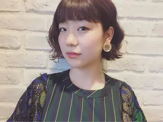ミディアム カラー ヘアアレンジ la fith所属・rico_by ヘアとアイブロウのヘアスタイル