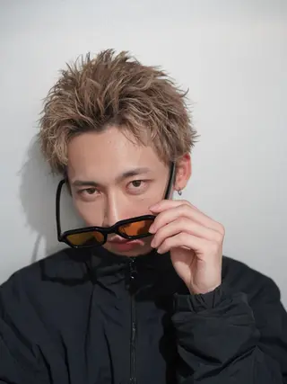 ショート カラー メンズ fifth リュウセイのヘアスタイル