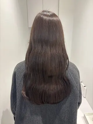 ロング リン🔔ボブ cut ベージュカラー🤎のヘアスタイル