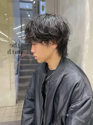 パーマ メンズ the path だいちのヘアスタイル