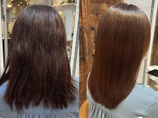 ミディアム 代表山口ひな 髪質改善のプロのヘアスタイル