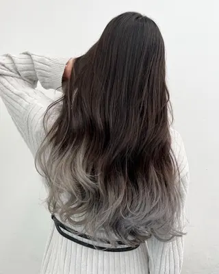 セミロング ✨韓国風カット/艶髪 カラー✨yumeのヘアスタイル
