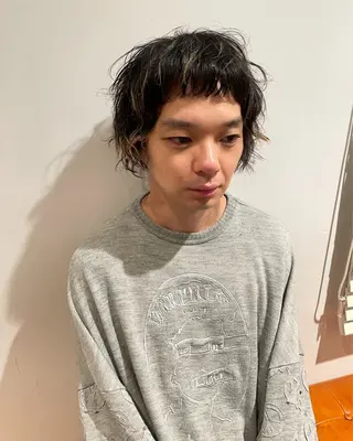 ショート パーマ メンズ 優作 〜圧倒的信頼〜のヘアスタイル