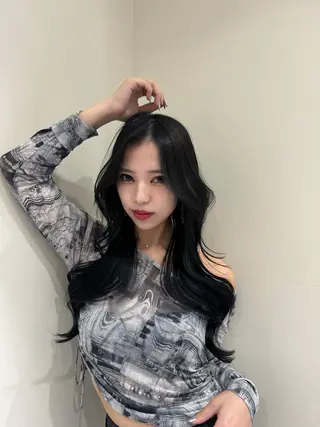 ロング カラー 韓国レイヤー💋/ ワンホン/NANAのヘアスタイル