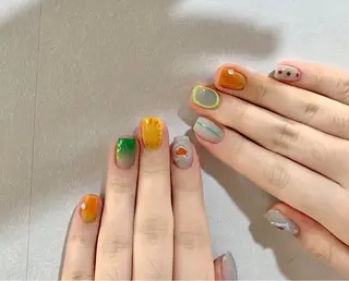 ネイル enju0422所属・谷口 雪のネイルデザイン