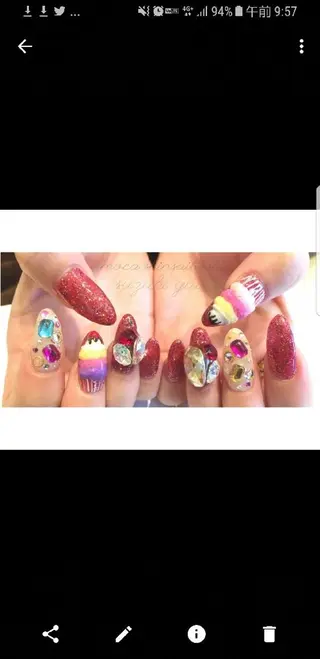 ネイル gotoday新宿店所属・鈴木 ゆいのネイルデザイン