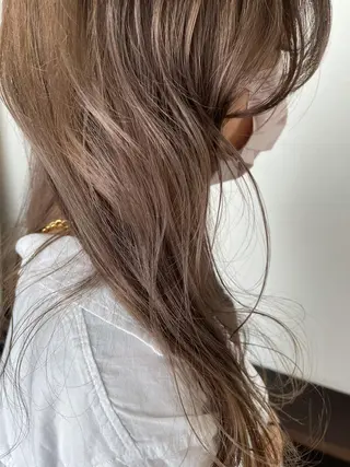 ミディアム カラー 竹下 了史のヘアスタイル