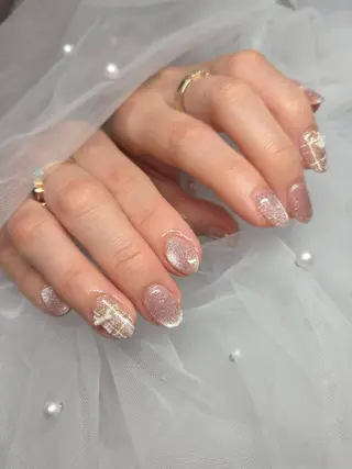 ショート plume所属・plume Akiのネイルデザイン