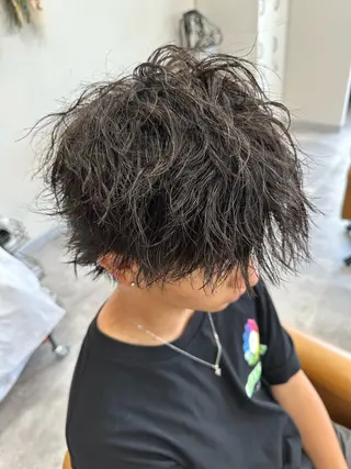パーマ メンズ 伊藤 裕貴のヘアスタイル
