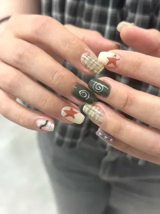 ネイル 𝐦𝐢𝐲𝐮/韓 国𝐲𝟐𝐤ネイルのネイルデザイン