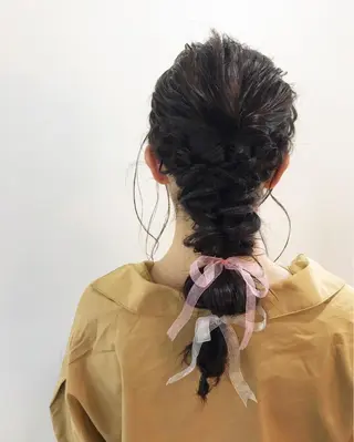 ヘアアレンジ フラム所属・WATANABE MISAKIのヘアスタイル