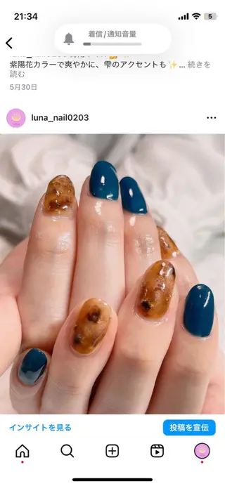 ネイル 【LUCE】 maiのネイルデザイン