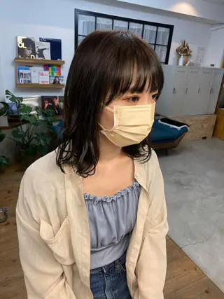 ミディアム COMILE 🌼 SUZUKAのヘアスタイル