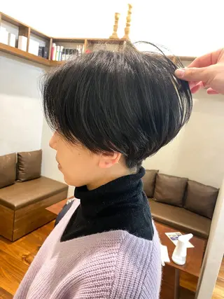 ショート nex the salon coall所属・🫧似合わせショート イシダ🫧のヘアスタイル