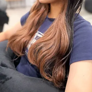 ロング カラー affect 上大岡所属・《髪質改善・縮毛矯正 /ブリーチ》坂本爽のヘアスタイル