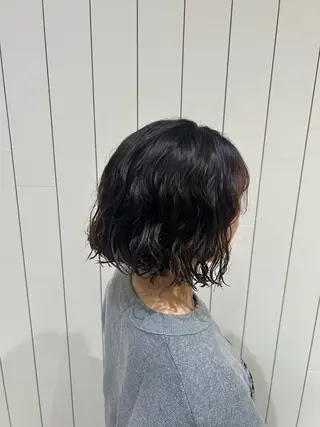 パーマ 福田 愛友のヘアスタイル