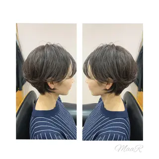 ショート MaaR所属・Asuka Mabuchiのヘアスタイル