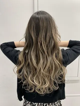 ロング カラー 【公式】amble luxe 中野のヘアスタイル