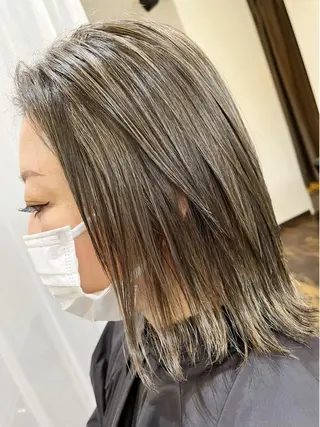 ミディアム Tsuyoki .のヘアスタイル