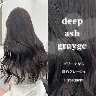 ロング カラー 韓国風艶髪🎀 暖色カラー🤍のヘアスタイル