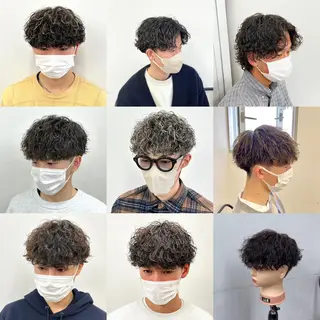 メンズ 33【SASA】OSAKA【ササ】所属・✂︎メンズパーマ✂︎ 伊藤秀真のヘアスタイル