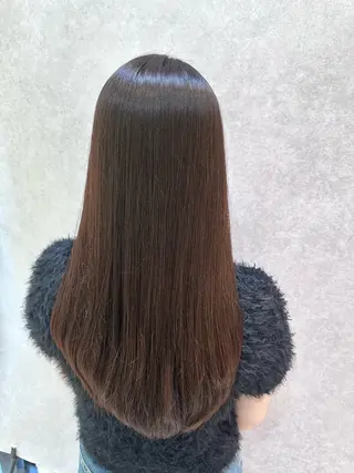 ロング 🔸縮毛矯正/髪質 改善カラー石崎🔸のヘアスタイル