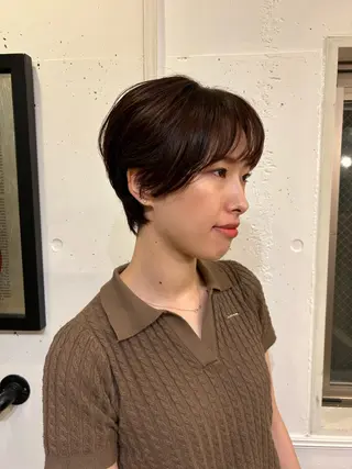 ショート すずき さくやのヘアスタイル