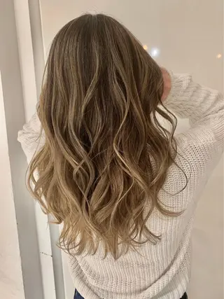 ロング 🌟髪質改善ケアカラ ー美髪縮毛矯正y🌟のヘアスタイル