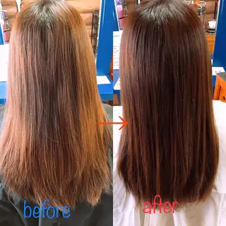 カラー 綿松 彩乃のヘアスタイル