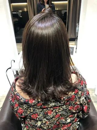 ミディアム カラー AVANCE emiのヘアスタイル