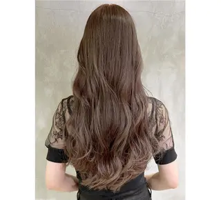 ロング ヘアアレンジ パーマ カラー ITby ALBUM 北千住店のヘアスタイル