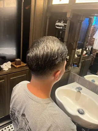 ショート メンズ 佐藤 稜大のヘアスタイル