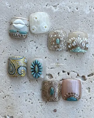 ネイル AURA nailartのネイルデザイン