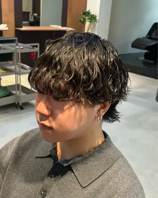 パーマ kota 【波巻き／シャドウ】のヘアスタイル