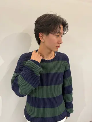 ショート ヘアアレンジ メンズ 髙橋 翔一のヘアスタイル
