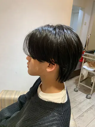 パーマ メンズ 梅田マンツーマン メンズ特化美容師のヘアスタイル