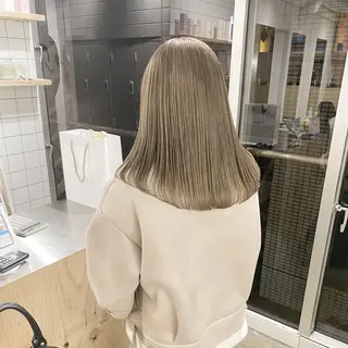 ミディアム オリーブ、カーキ系 No.1シラトリのヘアスタイル