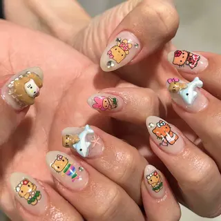 ネイル MODA MANAMIᵕ̈のネイルデザイン